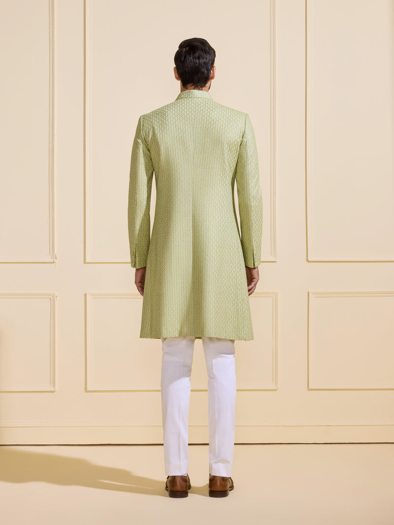 BESPOKE LUSH: LIGHT GREEN ACHKAN