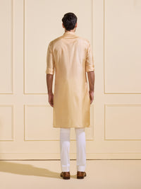 THE SUNLIT GRACE: LIGHT GOLDEN KURTA