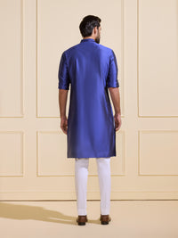 THE OPULENT COBALT GLOW KURTA