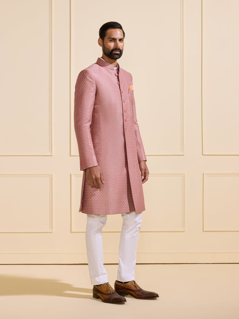 OPALESCENT DAWN: BESPOKE PEACH ACHKAN