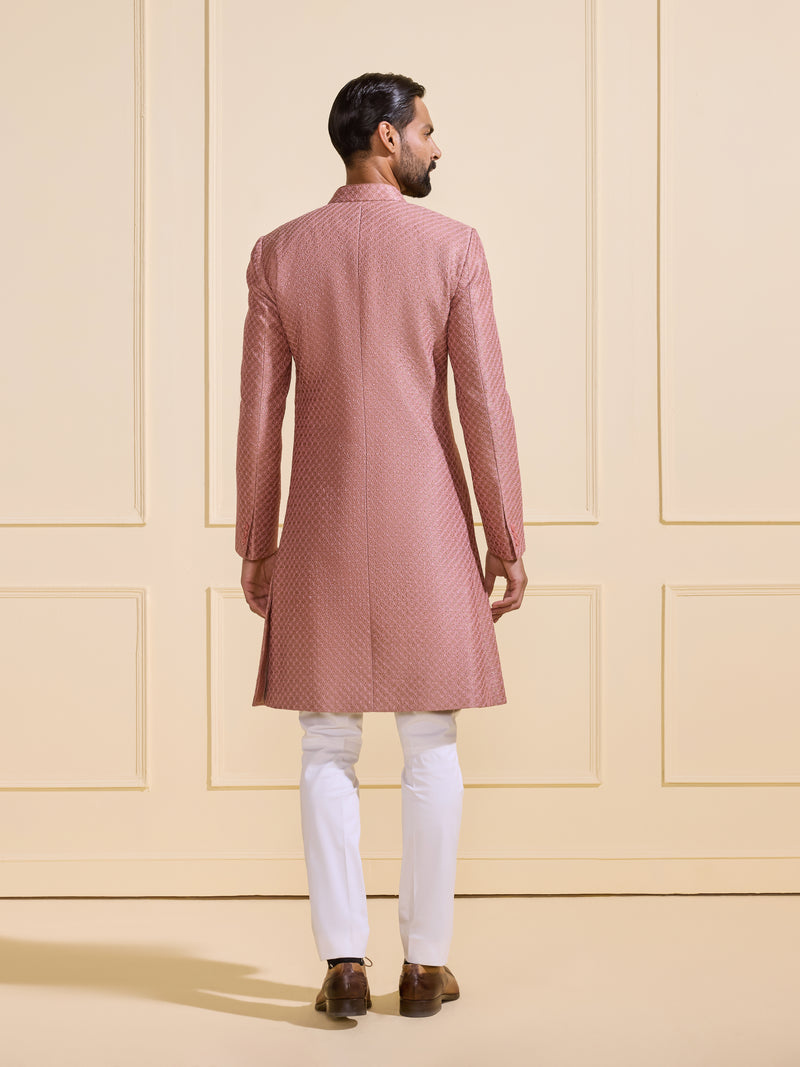 OPALESCENT DAWN: BESPOKE PEACH ACHKAN