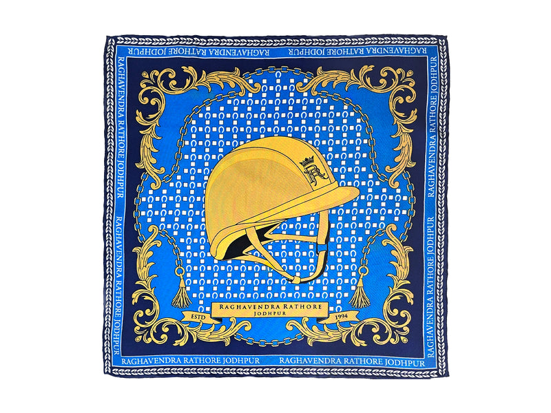 MAJESTIC RIDER SILK POCKET SQUARE