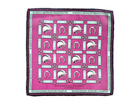 GALLOPING GRACE SILK POCKET SQUARE