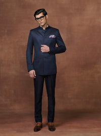 THE NOBLE TEXTURED BANDHGALA JACKET