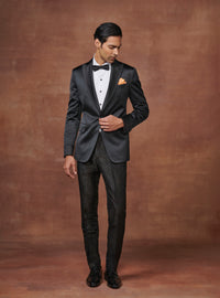 CLASSIC EXTRAVAGANZA BLACK TUXEDO JACKET