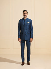 THE OCEANIC LUXE: A VERSATILE BANDHGALA SUIT