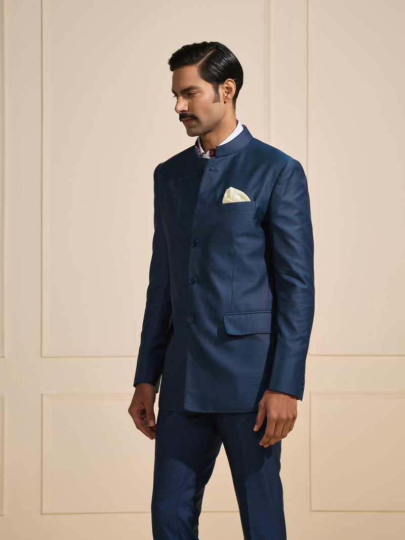 THE OCEANIC LUXE: A VERSATILE BANDHGALA SUIT