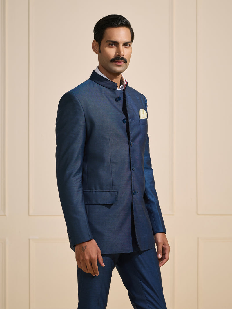 THE OCEANIC LUXE: A VERSATILE BANDHGALA SUIT