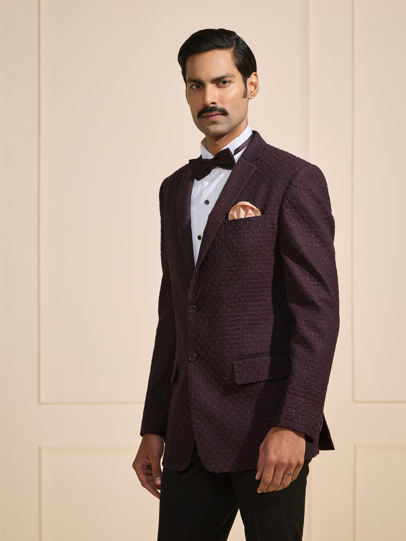 THE GILDED WINE: TEXTURED REGAL TUXEDO