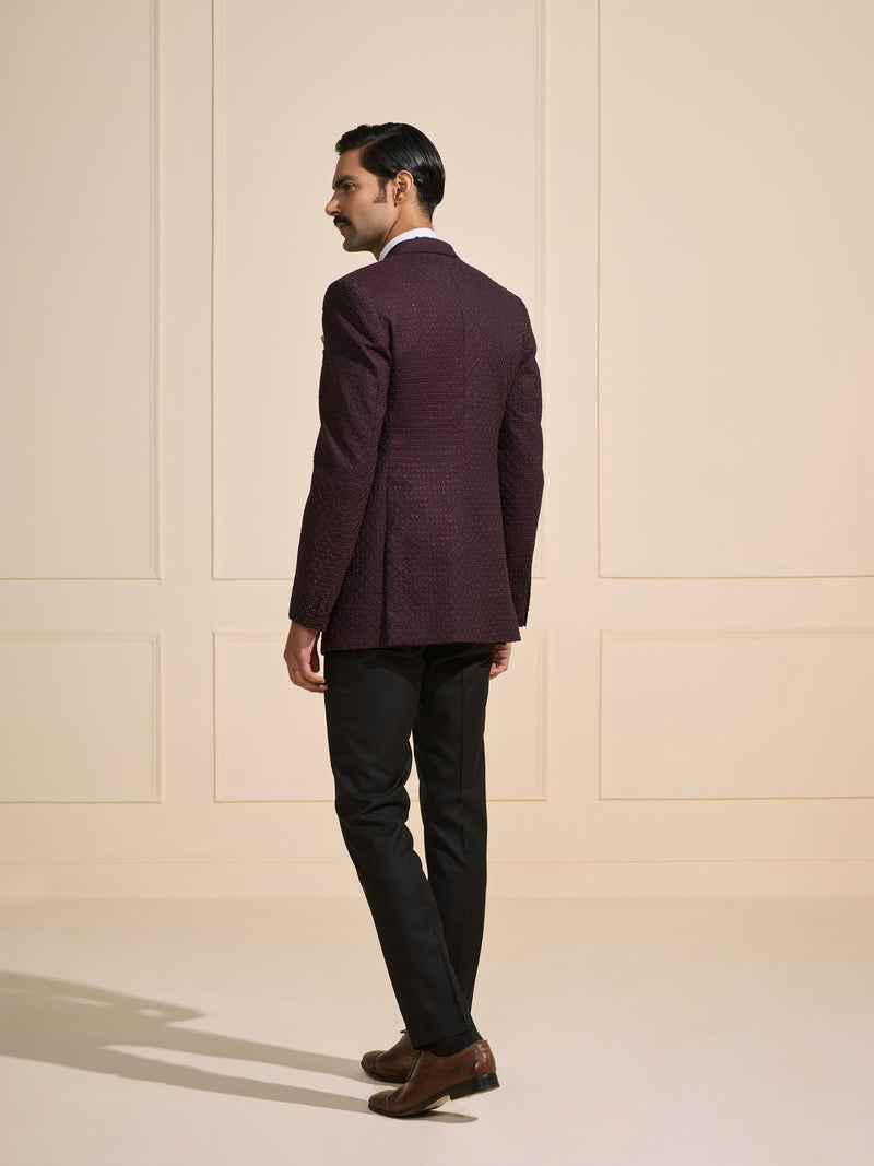 THE GILDED WINE: TEXTURED REGAL TUXEDO