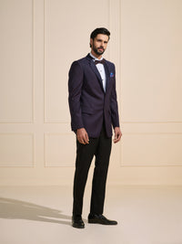 THE VESPER REVERENCE: MIDNIGHT COUTURE TUXEDO JACKET