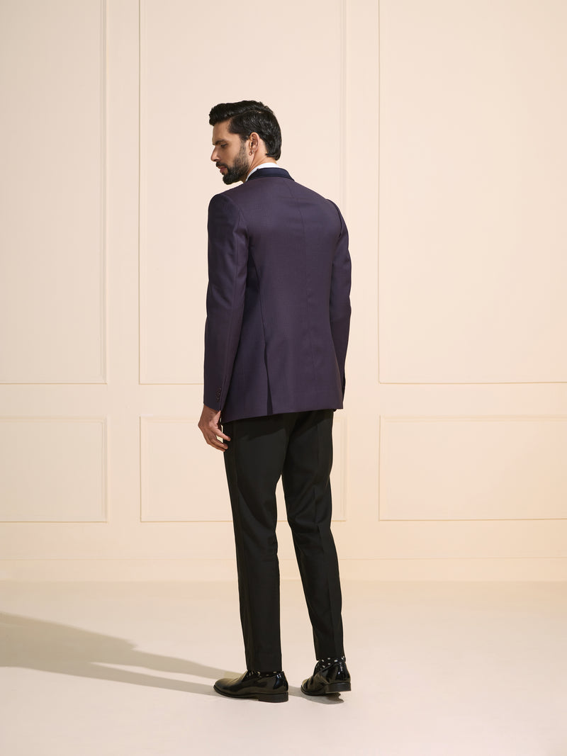 THE VESPER REVERENCE: MIDNIGHT COUTURE TUXEDO JACKET