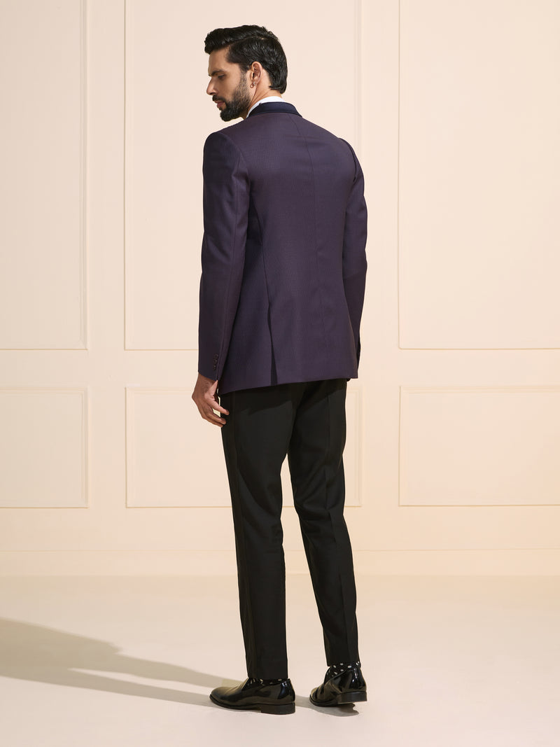 THE VESPER REVERENCE: MIDNIGHT COUTURE TUXEDO JACKET