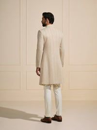 THE SERAPHIC WHITE TEXTURED ACHKAN