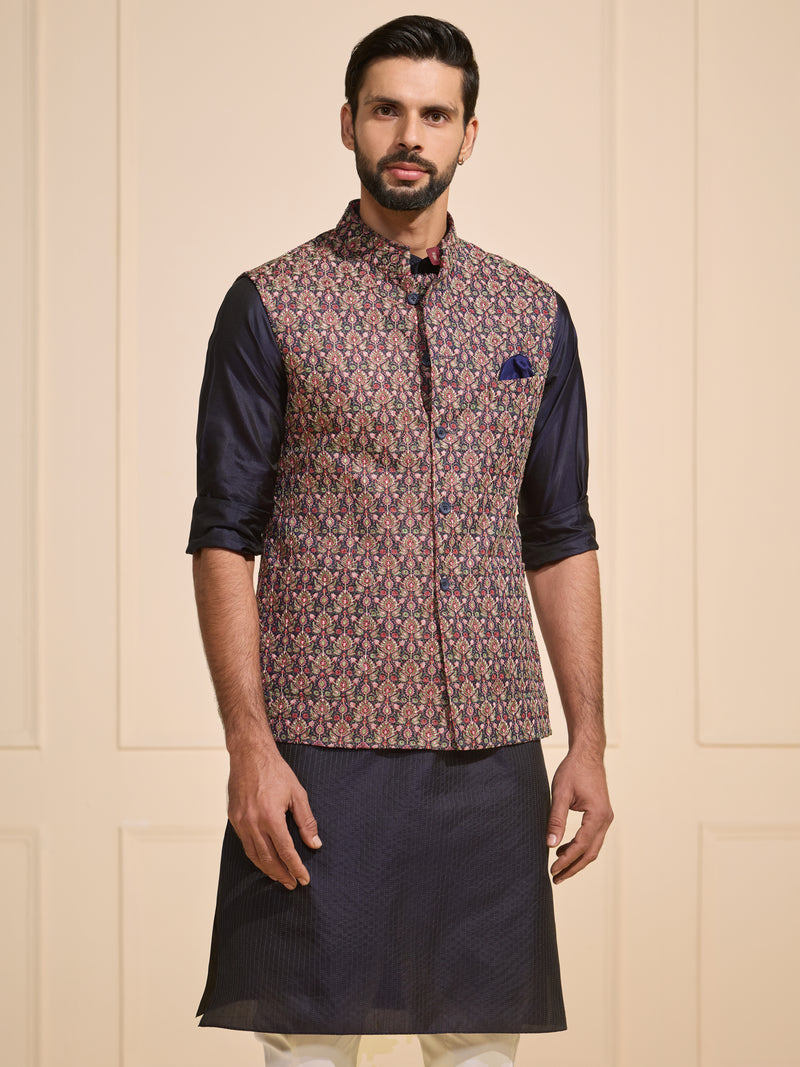 THE SHEHENSHAH TRADITIONAL NEHRU WAISTCOAT