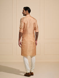 THE PEACH PERFECTION: TRANQUIL FESTIVE KURTA