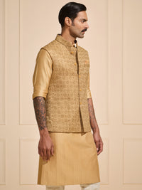 THE EMPEROR’S GOLD ENSEMBLE: ETHNIC WAISTCOAT