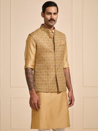 THE EMPEROR’S GOLD ENSEMBLE: ETHNIC WAISTCOAT