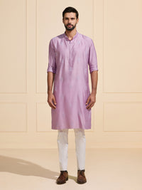 THE OPULENT LAVENDER GLOW KURTA