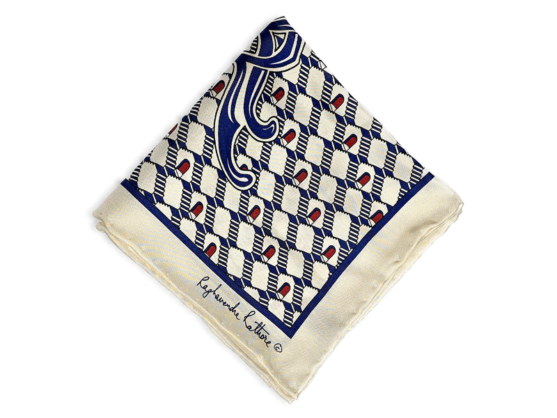 HERITAGE STEPS POCKET SQUARE