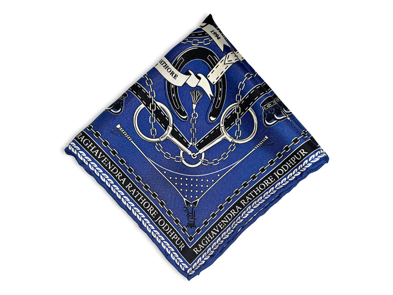 SADDLE & SILK SYMPHONY POCKET SQUARE