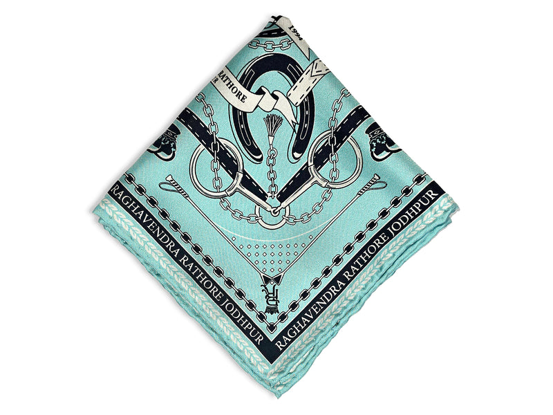 SADDLE & SILK SYMPHONY POCKET SQUARE