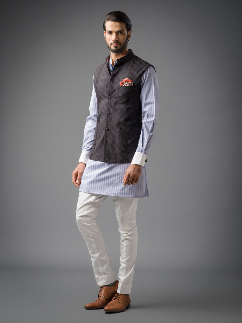 SMOKY VALOUR WAISTCOAT