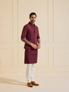 MAROON REVERIE: A WAISTCOAT OF CLASSIC SOPHISTICATION