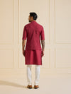 THE TIMELESS MAROON ARISTOCRAT WAISTCOAT