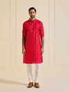 SCARLET EMBER: THE SILVER-CRAFTED KURTA