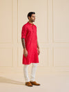 SCARLET EMBER: THE SILVER-CRAFTED KURTA