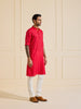 SCARLET EMBER: THE SILVER-CRAFTED KURTA