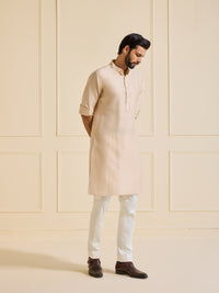 SERENE ALLURE: BEIGE KURTA