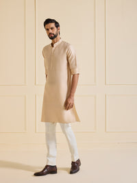 SERENE ALLURE: BEIGE KURTA