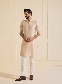 SERENE ALLURE: BEIGE KURTA