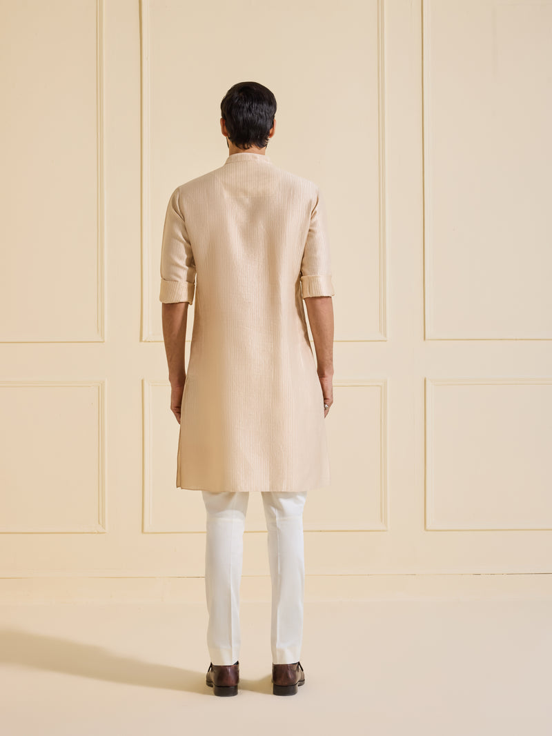 SERENE ALLURE: BEIGE KURTA