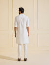 WHISPERS OF IVORY: A HANDCRAFTED KURTA