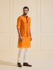 RAVISHING ROSHNI: AN EXQUISITE ORANGE WAISTCOAT