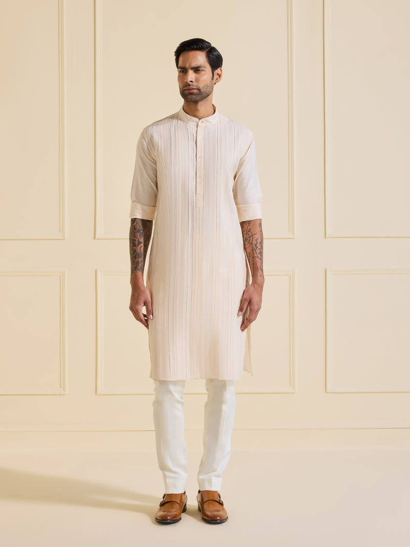 THE SUBTLE OPULENCE CELESTIAL KURTA