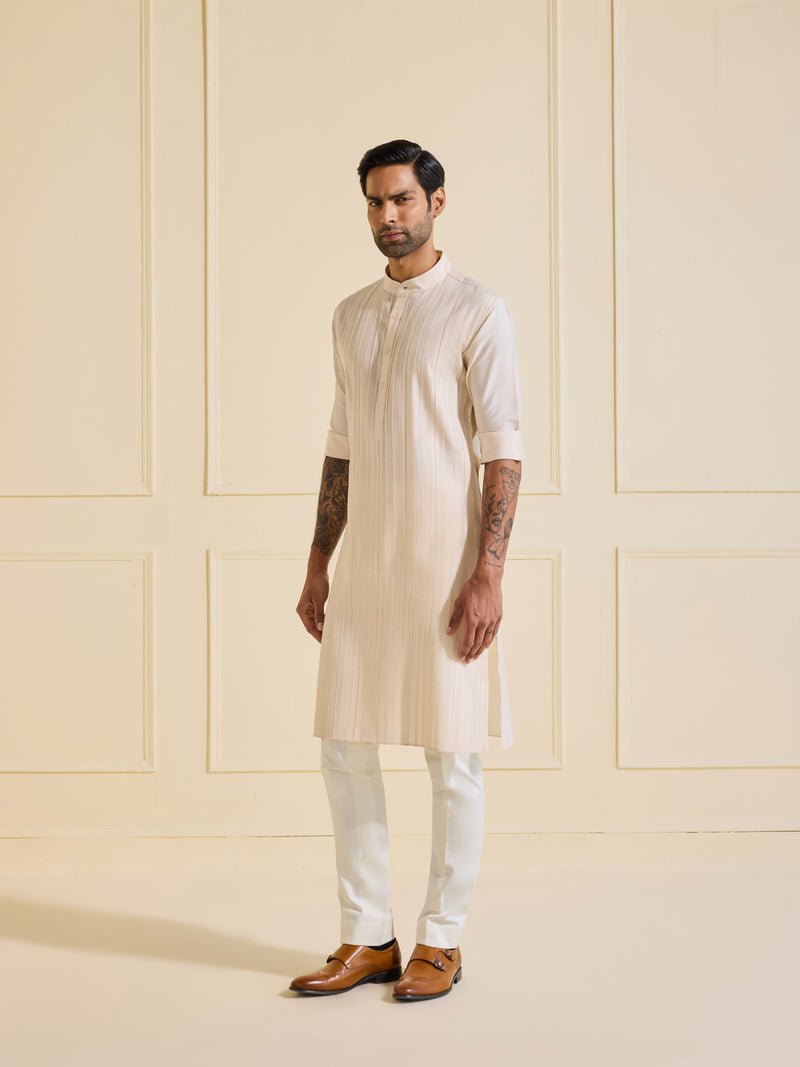 THE SUBTLE OPULENCE CELESTIAL KURTA