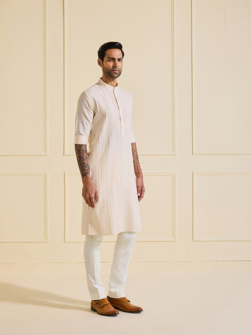 THE SUBTLE OPULENCE CELESTIAL KURTA