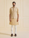 THE SHAHZADA TEXTURED WAISTCOAT