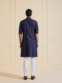 MIDNIGHT OPULENCE: THE REGAL DEEP BLUE KURTA