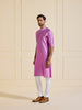 THE RADIANT SHIMMER LAVENDER KURTA