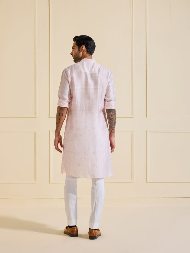 THE ETHEREAL LUMINOUS PINK KURTA