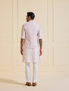 ETHEREAL GLEAM: LUMINOUS PINK WAISTCOAT