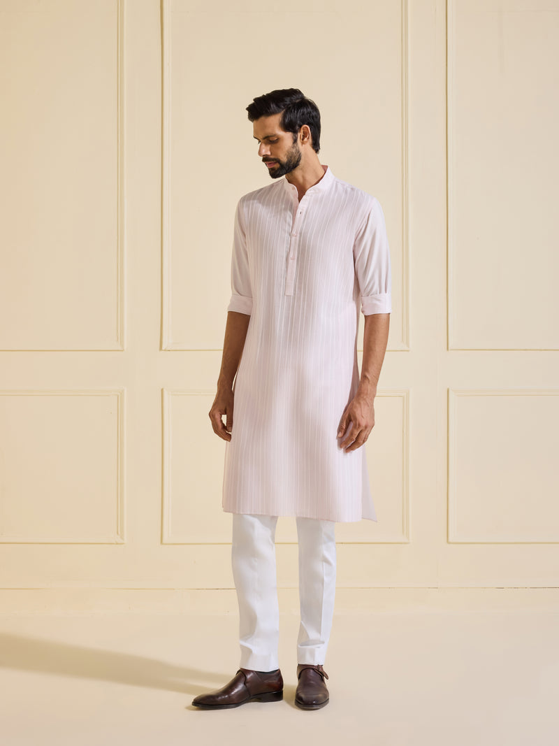 THE BLUSH WHISPER KURTA