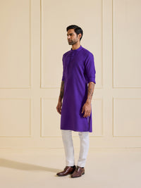 THE MINIMAL PRUSSIAN INDIGO KURTA