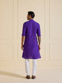 THE MINIMAL PRUSSIAN INDIGO KURTA