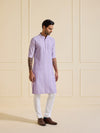 THE LAVENDER ECLAT KURTA